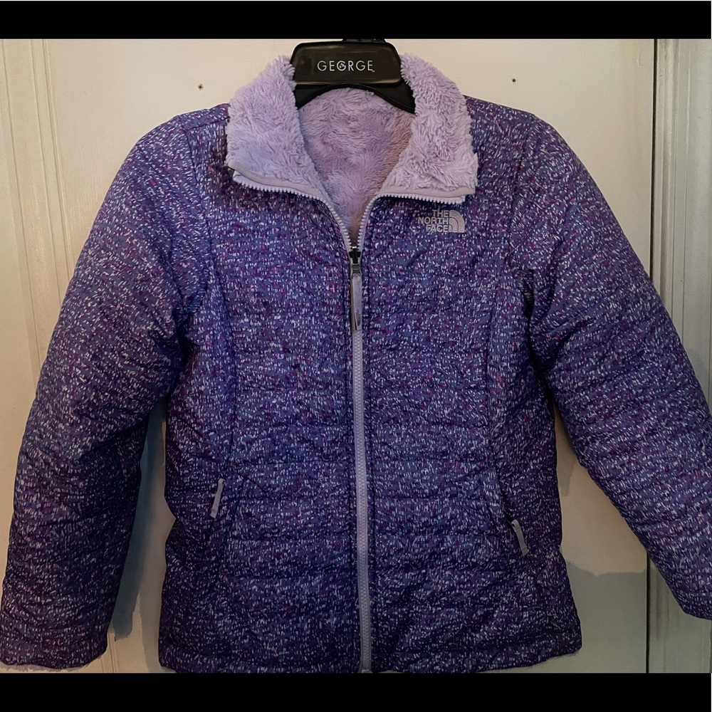 North Face reversible coat (size 14/16)